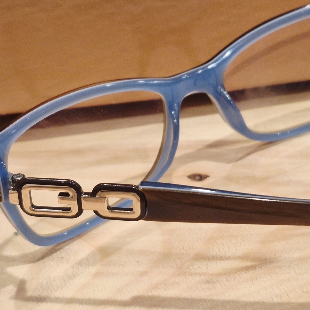 Guess Blue and Black Women's Glasses - Picture 2 of 11